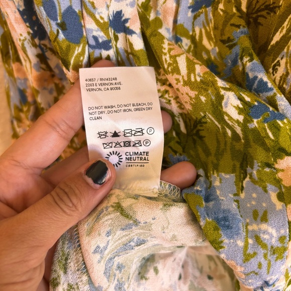 Reformation Floral Noha Dress - Picture 9 of 9